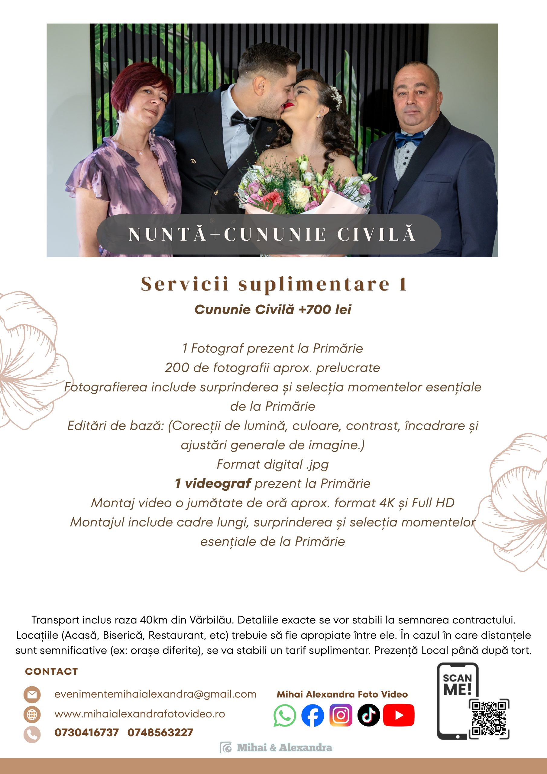 Nuntă Servicii suplimentare 1