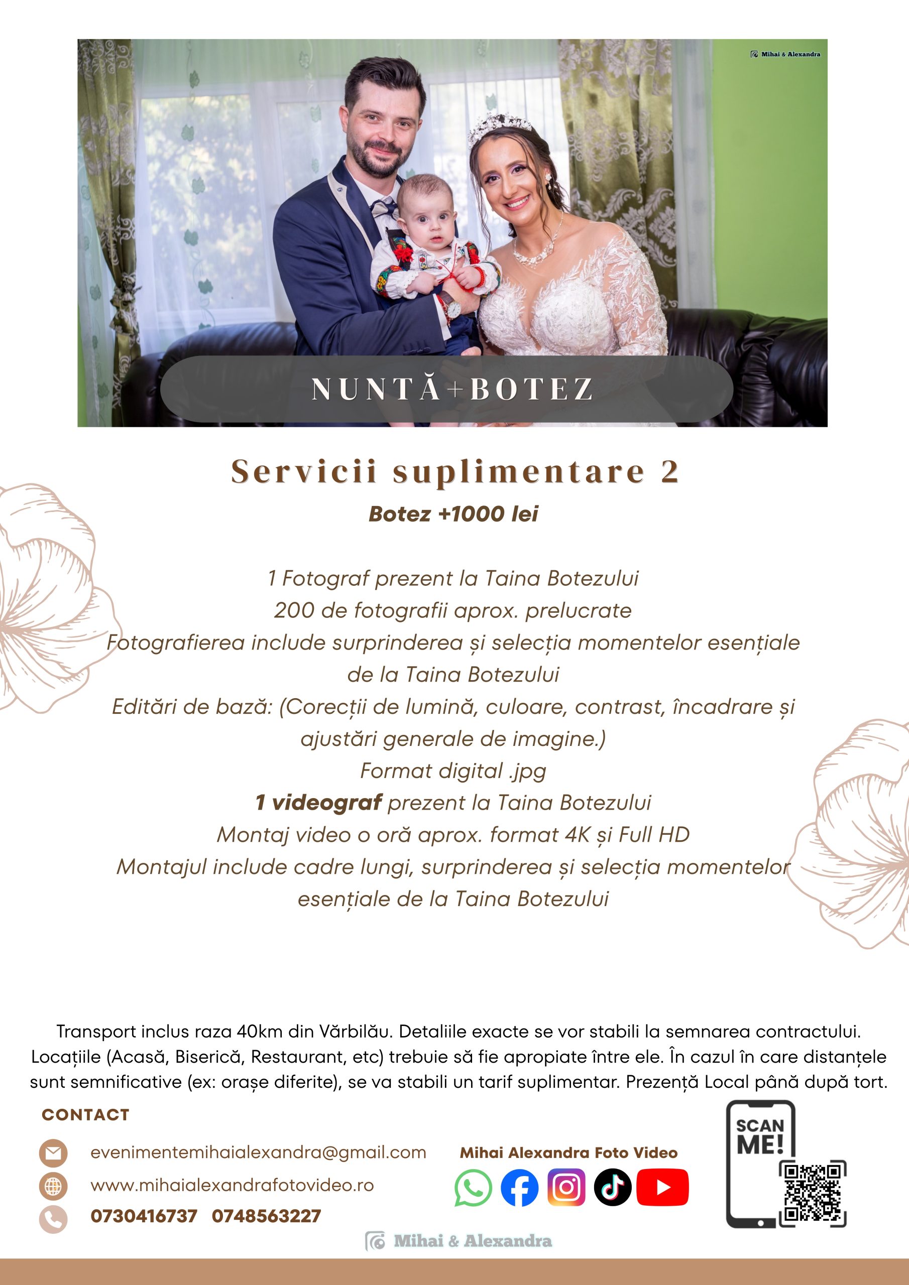 Nuntă Servicii suplimentare 2